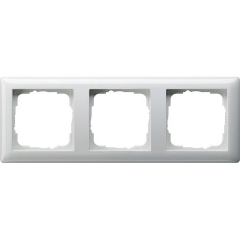 Placa de pared Gira standard 55 resistente a roturas sin tornillos (1/2)