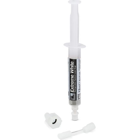 Errecom Extreme White, Turafalle per Frigoriferi con compressore ermetico e con R600 - R290 – R134a, siringa da 12 mL (1/4)