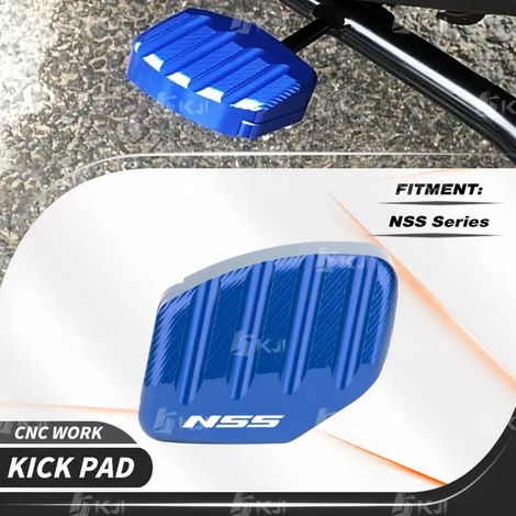 (Bleu (Rehausse de béquille)) Compatible avec Honda FORZA NSS 350/300/250/125/150 (2001-présent) - Accessoire de rehausse de béquille latérale maxpower (1/4)