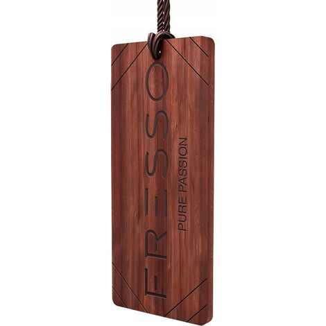 Fresso Duftanhänger aus Holz – Pure Passion (1/2)