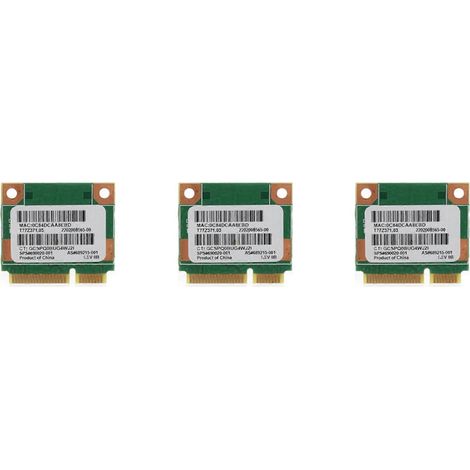 Lot de 3 RT3290 150Mbps Wi-Fi sans fil Network carte Bluetooth-Compatible pour HP Pavilion G7-2000 Ralink 802.11B/G/N (1/5)