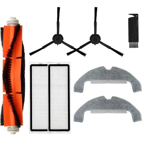 Pour balai à franges Dreame D10S Plus, brosse latérale, filtre HEPA, chiffons de nettoyage (1/5)