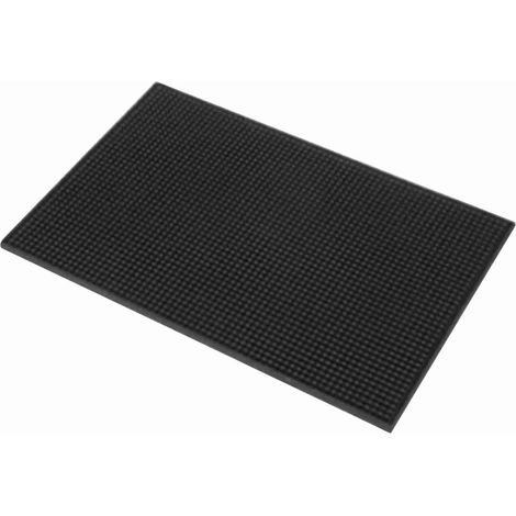Tapis de drainage isolant PVC noir épais, résistant à la chaleur et au froid, dessous de plat pour cuisine et maison, 1 pièce (1/5)