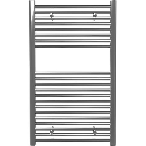 RADOX Sèche-serviette eau chaude mural vertical - SCALA N CHROME - 800 x 600 mm - 18 tubes - 440 W (1/3)