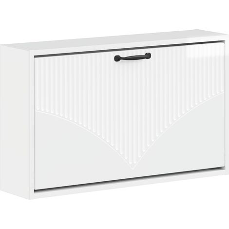 Wall-Mounted Shoe Cabinet HOORN 71 x 17 x 43 cm Engineered Wood vidaXL (1/5)