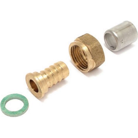 raccord droit à écrou libre - tube per à sertir - diamètre 12 vers femelle à visser 15 x 21 - altech (1/2)