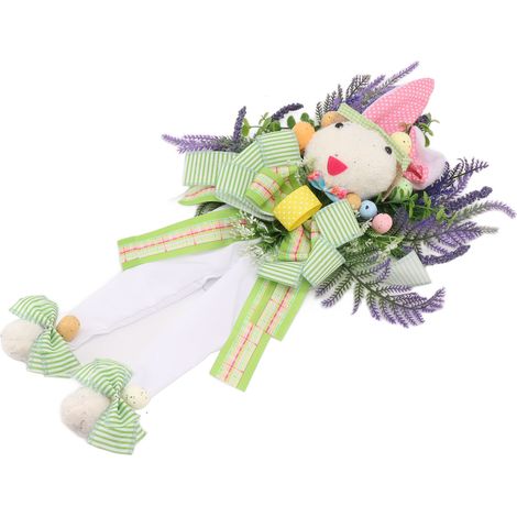 Décoration murale lapin, figurine de lapin de Pâques légère pour la maison, le jardin ou le bureau. (1/5)