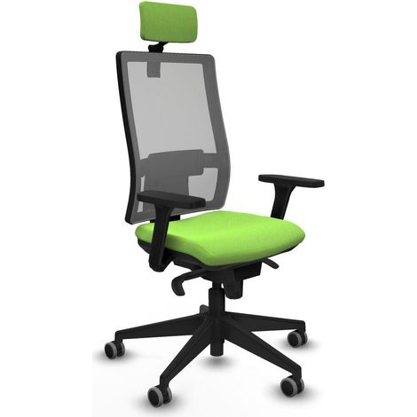 piqueras-y-crespo Horna chaise de bureau pistache ergonomique (1/3)