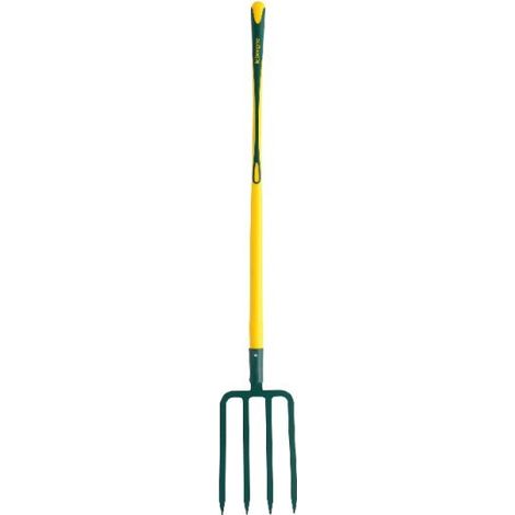Fourche à bêcher douille - 30 cm manche pomme Novagrip (1/7)