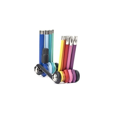 Multitool Kikkerland cd120 9 Werkzeuge praktisches Design