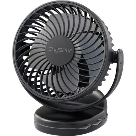 [NEUWERTIG] B-Ware Sygonix Clip Ventilator Usb Mini Lüfter Tischventilator Tragbar Büro Gadget