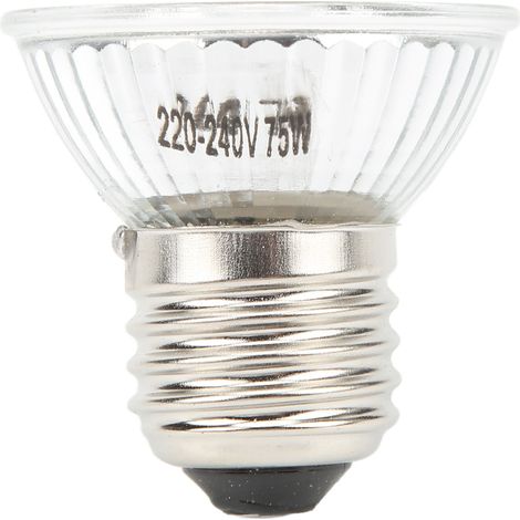 Lampe chauffante UVB pour reptiles, ampoule spectre complet, économie d'énergie, bain de chaleur pour amphibiens, 220-240V, lumière chaude, 75W (1/5)