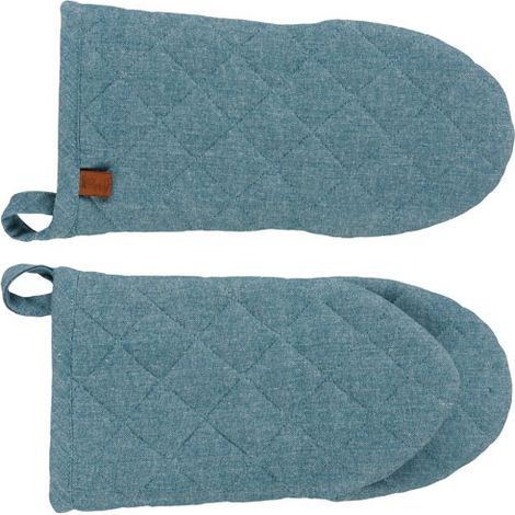 Guanto da cucina 31 cm Verde Airone - Tessuto - Confortevole e alla moda