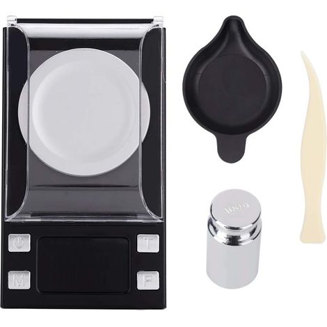 Balance électronique numérique portable de précision pour bijoux, mini-balance, 0,01 g, med03-AquaForge