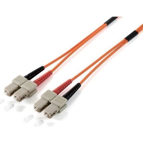 Câble Fibre Optique SC-SC - OS2 - 9/125 μm - Monomode - Jaune - 1 m