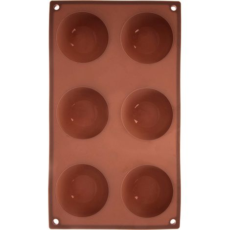 Stampo in silicone marrone per biscotti e praline, 28x16,5x3 cm (1/5)
