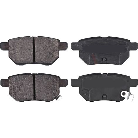 KIT PASTIGLIE FRENO POSTERIORI compatibile con TOYOTA URBAN CRUISER (P1) / PASTIGLIE FRENANTI AUTO OEM P 83 083, / SOSTITUZIONE DIRETTA / BASSA POLVERE / SILENZIOSO
