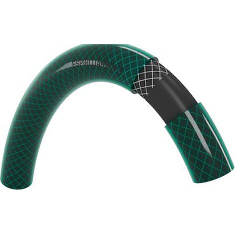 Rollo de 50 metros de manguera 25x31mm 1" reforzada Verde espirojardin