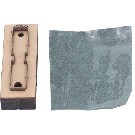 Pochoir de découpe cuir avec base en bois, DIY fait main, pour scrapbooking, fabrication de bijoux, porte-cartes et pendentif accessoire. (1/5)
