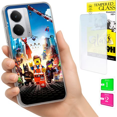 Schutzhülle für Realme 14 5G / 14T 5G: Fotoschutzhülle mit Rückseite und 9H-Glas (1/5)