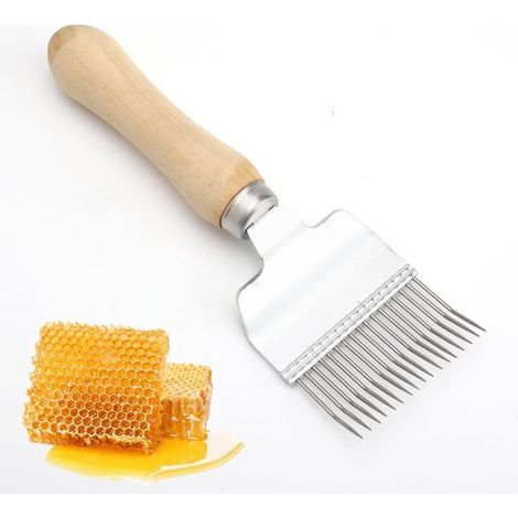 Forchetta da apicoltura per la raccolta del miele, ideale per apicoltori e apicoltori, accessori e strumenti per l'apicoltura (1/5)