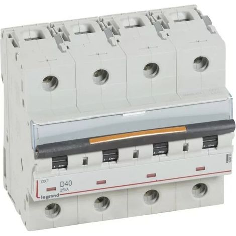 Legrand 409850 dx≥ circuit breaker - screw/screw - 4p/400v/40a/25ka