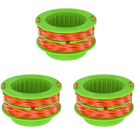 Juego de hilo de corte para desbrozadora EGO Power + AS1300, carrete de repuesto de 3 piezas para desbrozadora Ego 15 ST1500/ST1500-S (1/5)