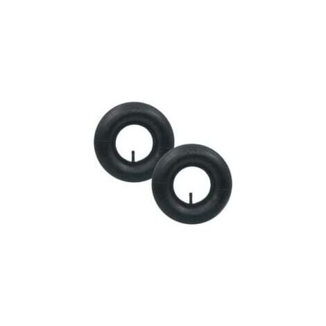 2 pièces 4.10/3.50-4 Chambre à air Pneu TR-13 Valve Droite pour Diable, Chariot, Chariot à Main, Chariot de Jardin, Tondeuse à Gazon--INHHUB (1/4)