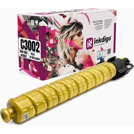 Inkdigo Toner 841652 kompatibel mit Ricoh Aficio MPC3002, MPC3502, MPC3002AD, TÜV-zertifiziert (1/5)
