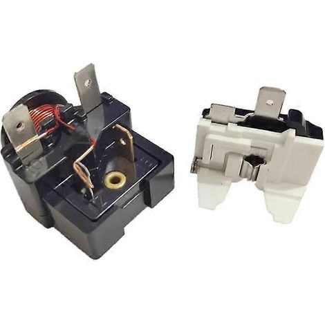Relais de condensateur de démarrage haute performance pour compresseur de réfrigérateur/congélateur QL-6.80A 213516043 avec protection papillon pour accessoires EMBRACO ( ) (1/5)