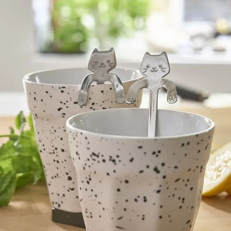 Cuillères chat Pradel France Acier inoxydable (1/5)