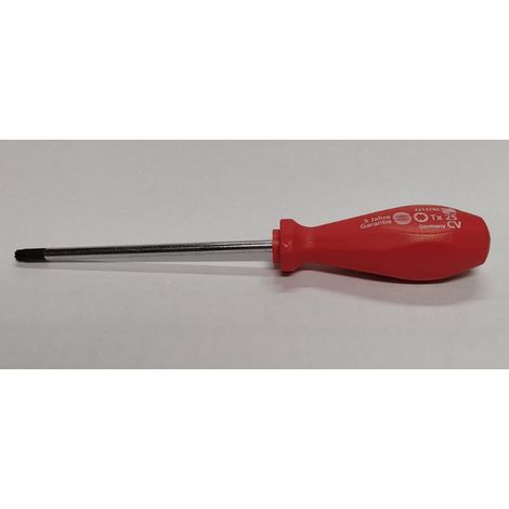 SUKI - GIRAVITE TORX TX25 PER VITI CONTESTA A STELLA - MANICO ROSSO