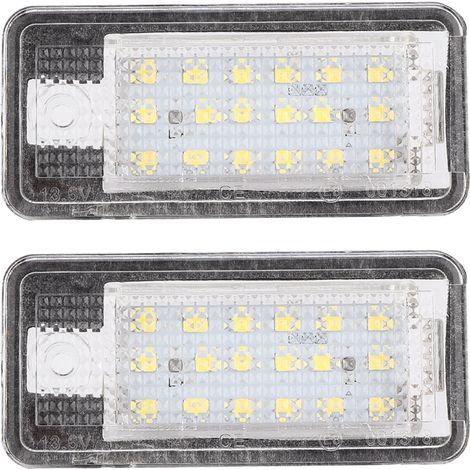1 par de luces LED para matrícula trasera para Audi (1/5)
