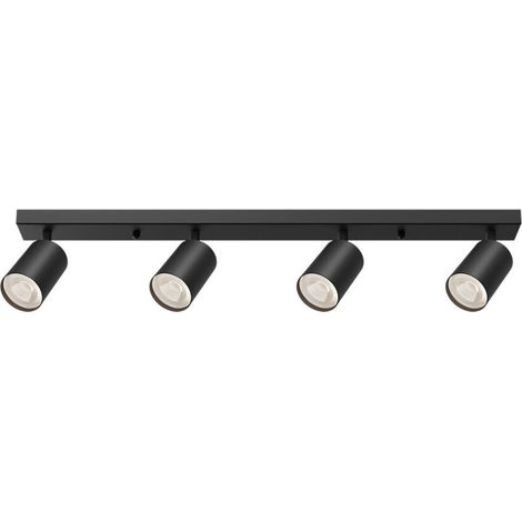 Spot LED en Saillie 4xGU10 IP20 35W max – Noir (1/3)