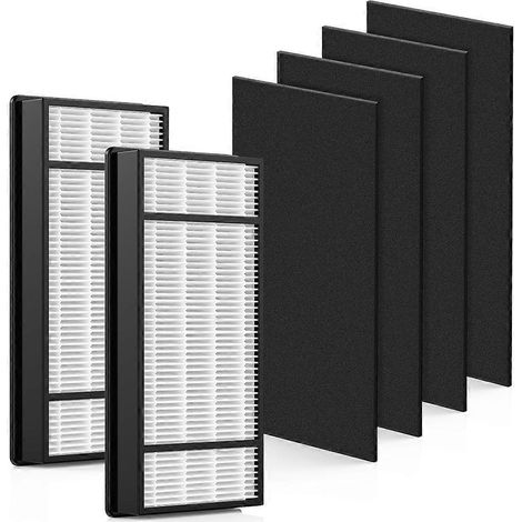 Pour Honeywell H filtre, HEPA véritable filtres de rechange HRF-H1 HRF-H2 compatible avec le modèle HPA050, HPA150, HPA060, HPA160, HHT055 (1/5)