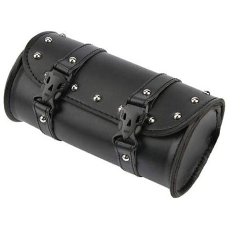 Sac à outils de moto en cuir PU, sac à outils pour fourche arrière (1/2)