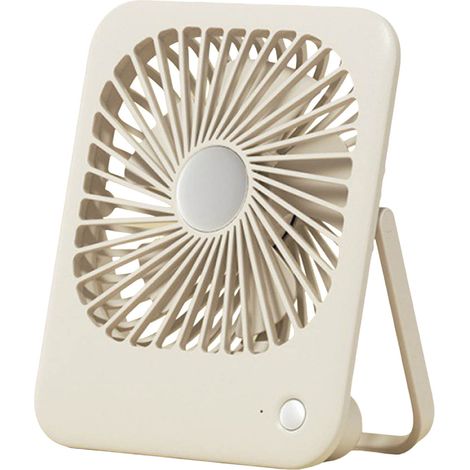 Ventilateur Portable - Ventilateur USB Rechargeable 6 Heures Autonomie - Ventilateur Silencieux pour Bureau Chambre Voyage Croisière - 1 Pièce (1/3)