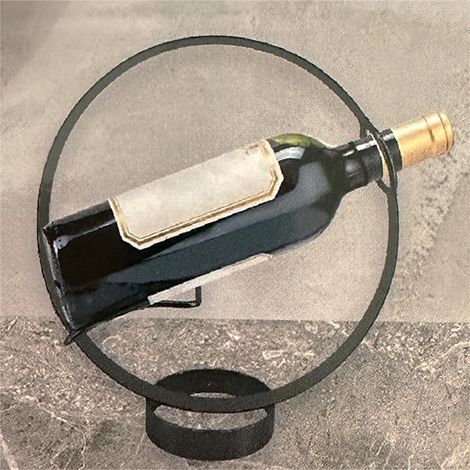 Weinflaschenständer schwarz-M781374