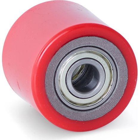 Rouleau de palette - MESO - PU - 80x70 - 450kg - Alésage 20mm