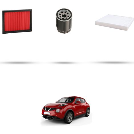 Kit tagliando 3 filtri compatibile con Nissan Juke (F15,F15E) 1.6 CVTC 72kw dal 2014 (1/5)