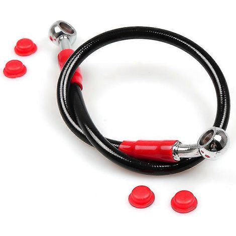 Durite de frein/embrayage hydraulique 600 mm pour moto Ducati Monster 696, 796, 797, 620, M600, M620, 821, 1100 Evo, 1200 - Noir (1/5)