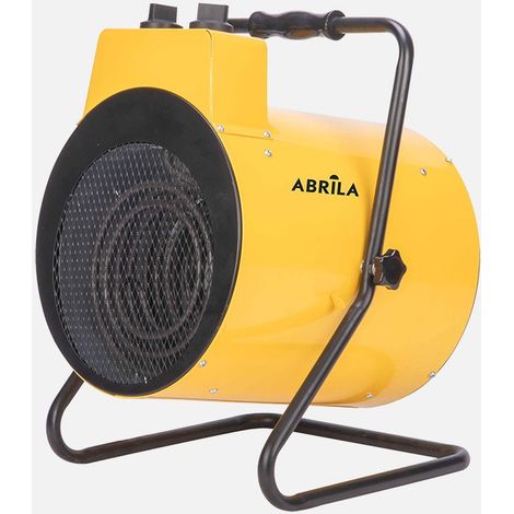 Ventilo-chauffeur industriel inoxidable Divity 9000w jaune