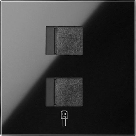 SIMON 100 - Copertura vocale e dati piatti CG per 2 RJ45 2M 10000006-138