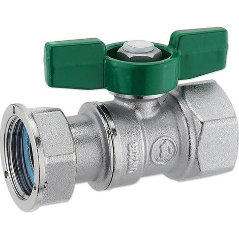 Giacomini Kugelhahn mit 1/2'' IG x 3/4'' IG (Überwurf) - DVGW