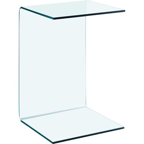 Maison Exclusive - Tavolino di Servizio 40x40x60 cm in Vetro Temperato