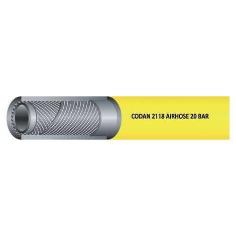 Tuyau Jaune RS PRO, diamètre interne: 20mm, longueur 25m, pour Air, Eau ( Prix pour 1 )