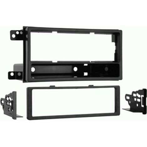 Plaque de façade 1-DIN avec vide poche compatible avec Subaru Forester/Impreza