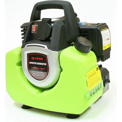 Groupe électrogène portable inverter 1000W 92507 – Moteur 42.7cc 2CV 2T – Autonomie 5.8h – Niveau sonore 65dB – 1x 230V (1/5)