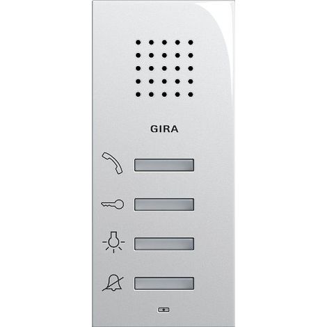 GIRA 1250112 SAILLIE HOME STATION SURFACE COMMUTATEURS PUR BLANC BRILLANT