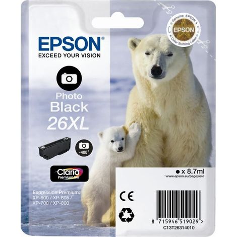 Epson Polar bear Cartuccia Nero-foto XL (1/5)